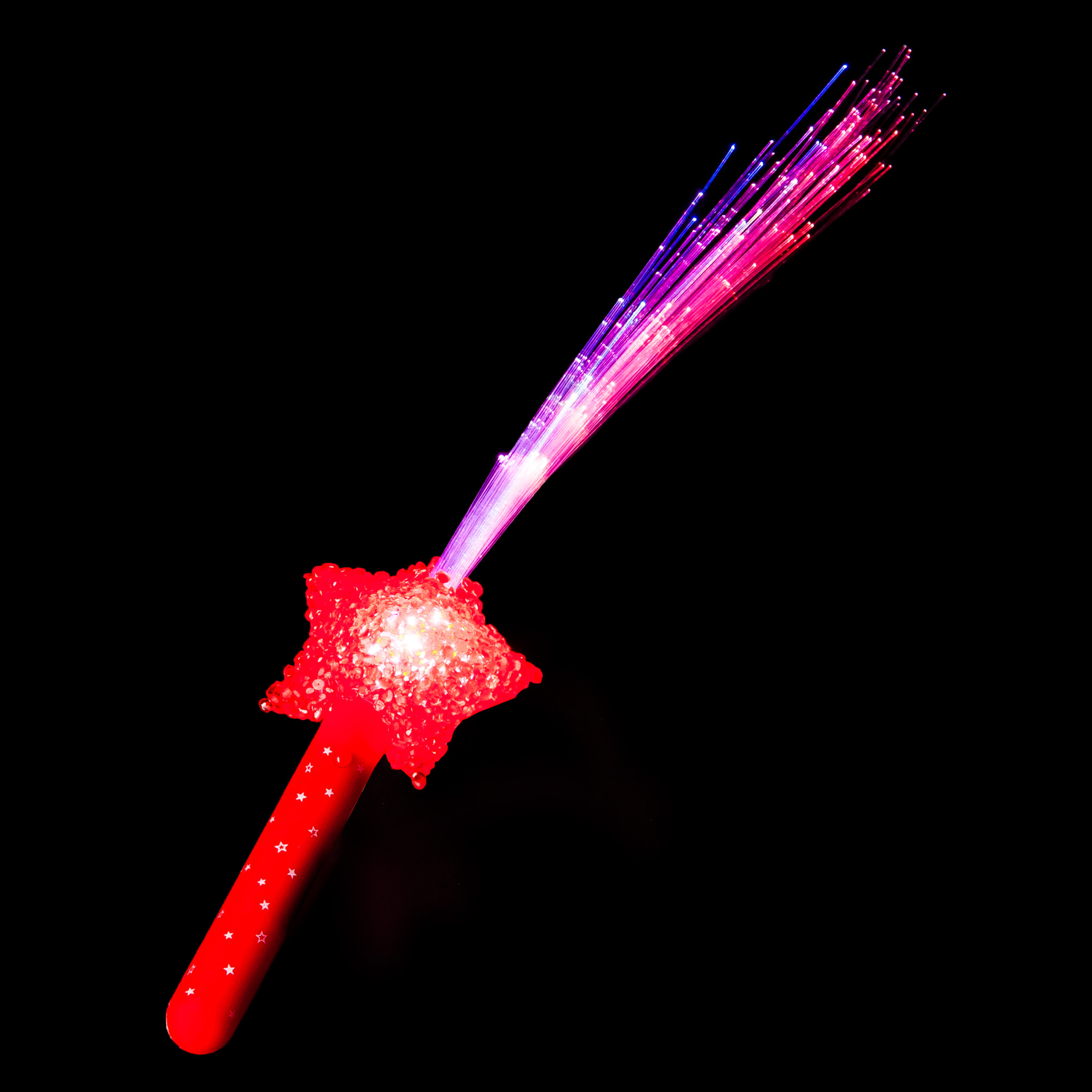 Leuchtstab sortiert Motiv: Stern mit Glasfaser - GlowFactory - Großhandel -  Ihr zuverlässiger Partner in allen Party- & Karnevalsartikel, LED und  Leuchtartikel