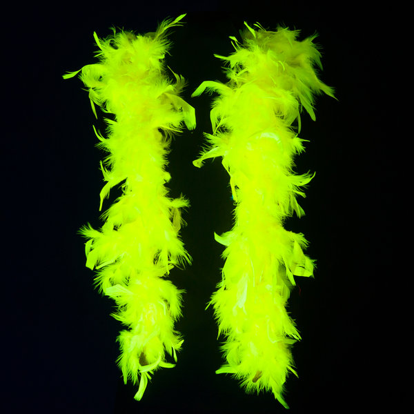 GlowFactory Neon Boa Geel / Blacklight Boa