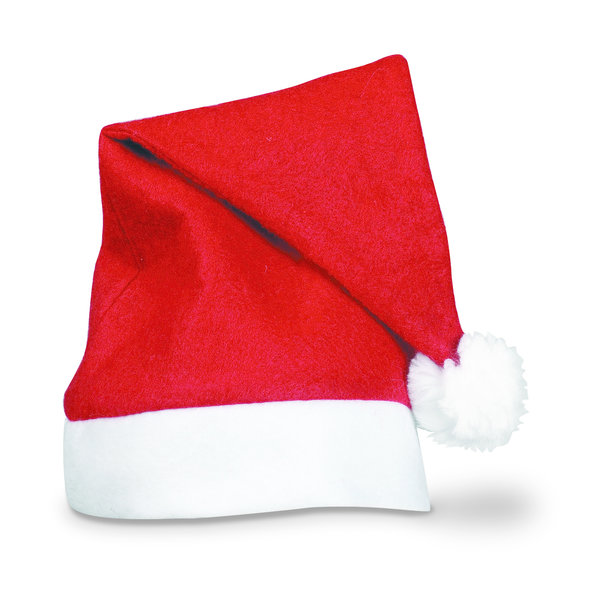 GlowFactory Cheap Felt Santa Hat / Low Priced Christmas hats felt (Bulk)