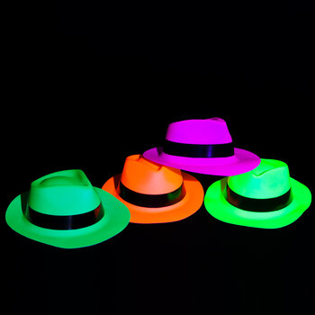 GlowFactory Feesthoed - Gemixte kleuren - Neon