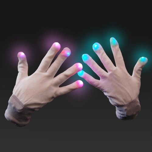 Leuchtende Handschuhe - LED-Handschuhe - Mengenpreise - GlowFactory -  Großhandel - Ihr zuverlässiger Partner in allen Party- & Karnevalsartikel,  LED und Leuchtartikel