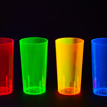 GlowFactory Neon Lemonade Cups (100 pcs)