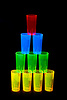 GlowFactory UV Reactive Lemonade Glasses  (100 pcs)