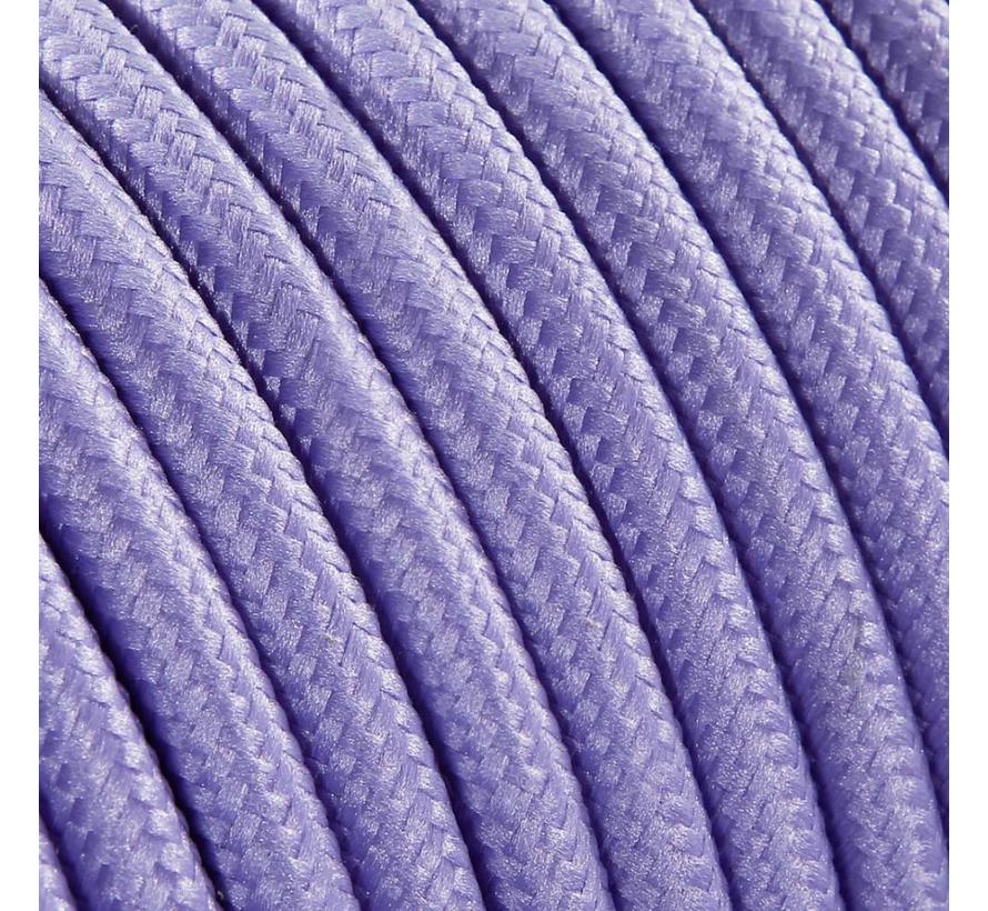 Fabric Cord Lilac - round, solid