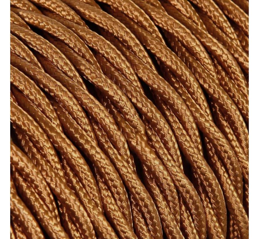Fabric Cord Copper - twisted, solid