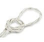 Fabric Cord Ivory - twisted, solid