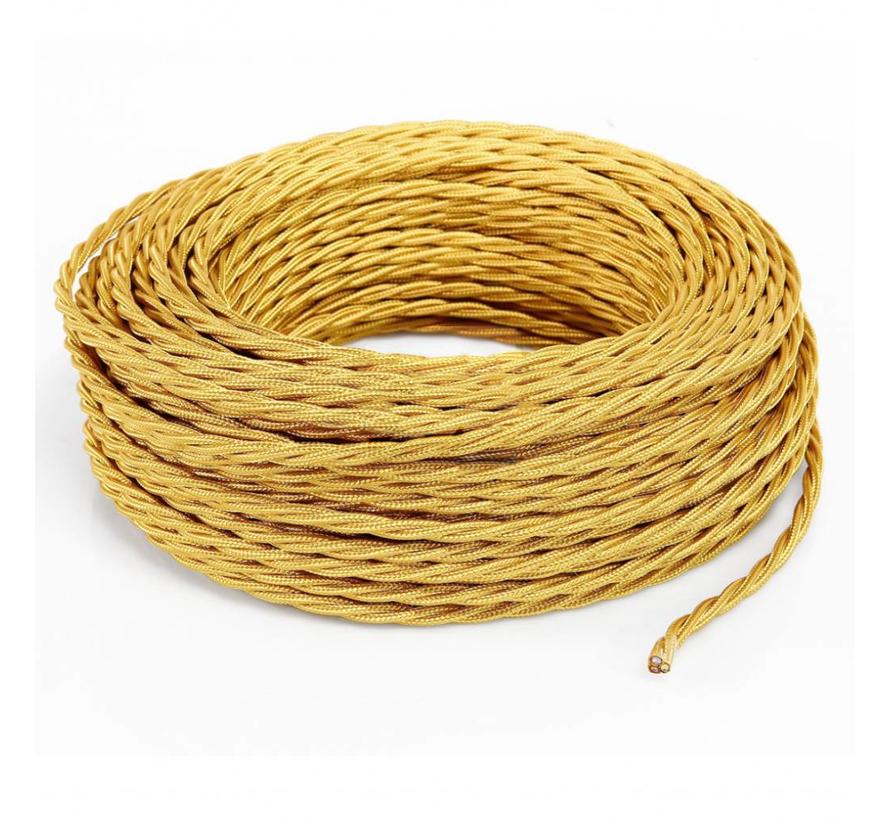 Fabric Cord Gold - twisted, solid