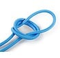 Fabric Cord Bright Blue - round, solid