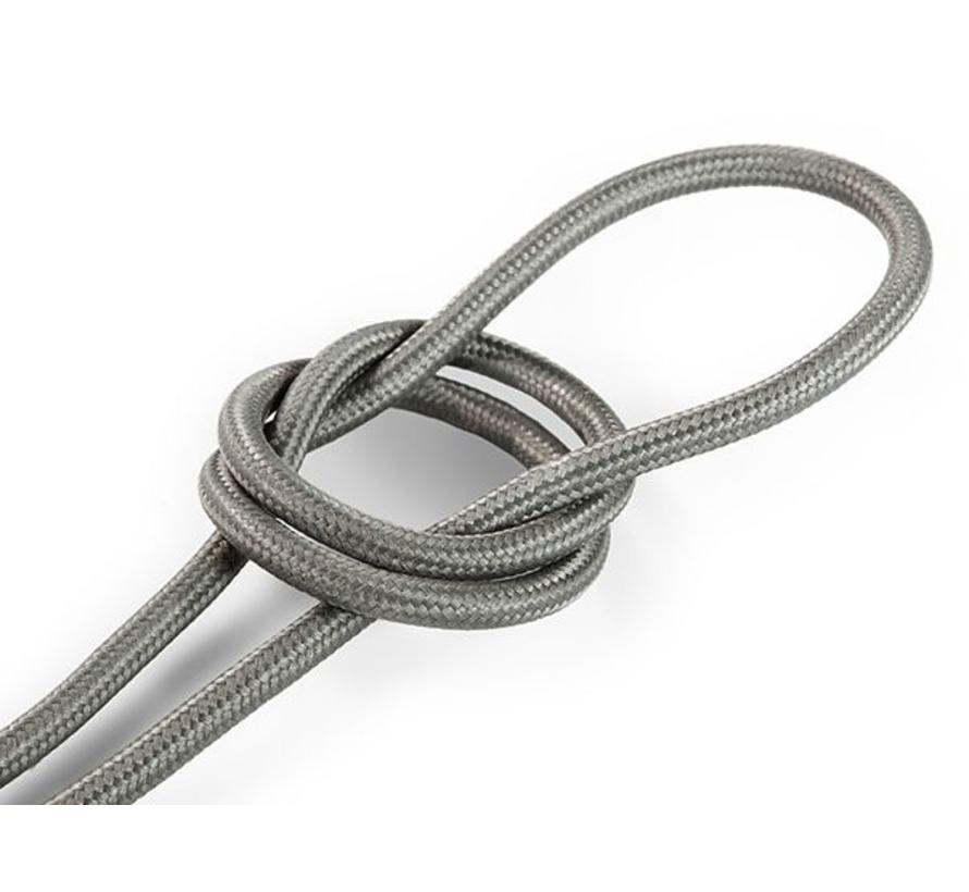 Fabric Cord Grey - round, solid