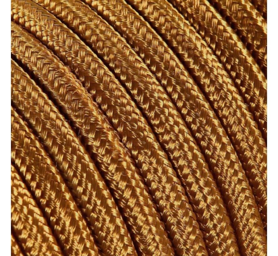 Fabric Cord Copper - round, solid