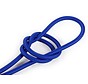 Fabric Cord Blue - round, solid