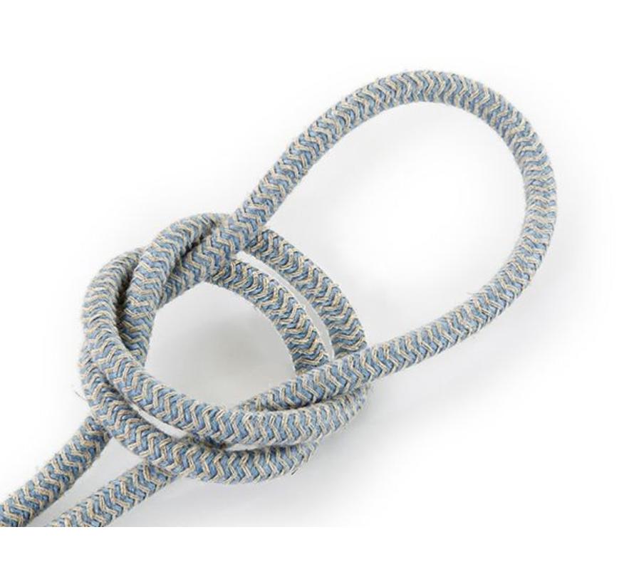 Dark Blue Fabric Cord Bracelet