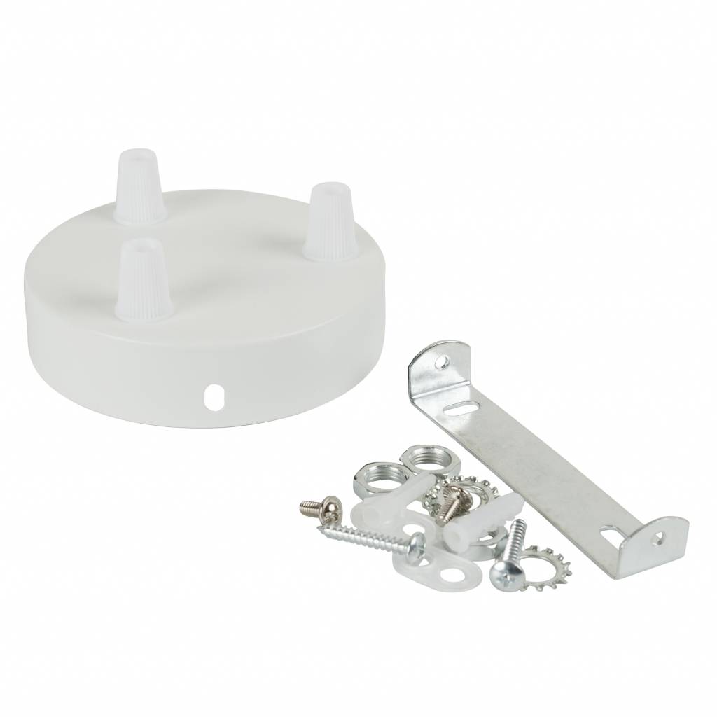 WAGO connector kit for 3x cable for 9-hole ceiling rose