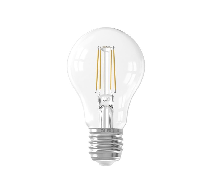 Clear dimmable LED Bulb A60  Pear-shape - E27