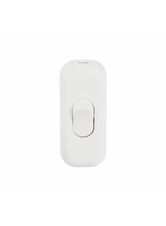 Kynda Light Cord switch (2-pole / not grounded) | White