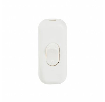 Kynda Light Cord switch (2-pole / not grounded) | White