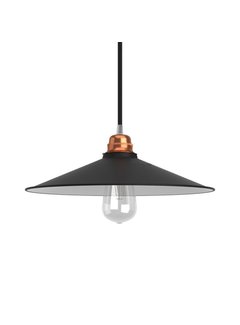 Kynda Light Vintage Metal Lampshade 'Erikson' Black