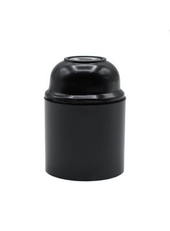 Kynda Light Bakelite Lamp Holder - Black (E27)