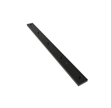 Calex Calex ceiling plate 5-holes - 130cm matt black