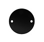 Metal Ceiling Rose 'Levi' black XL - 2 cords - Ø120 mm