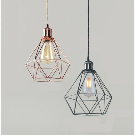 Wire frame (cage) lampshades