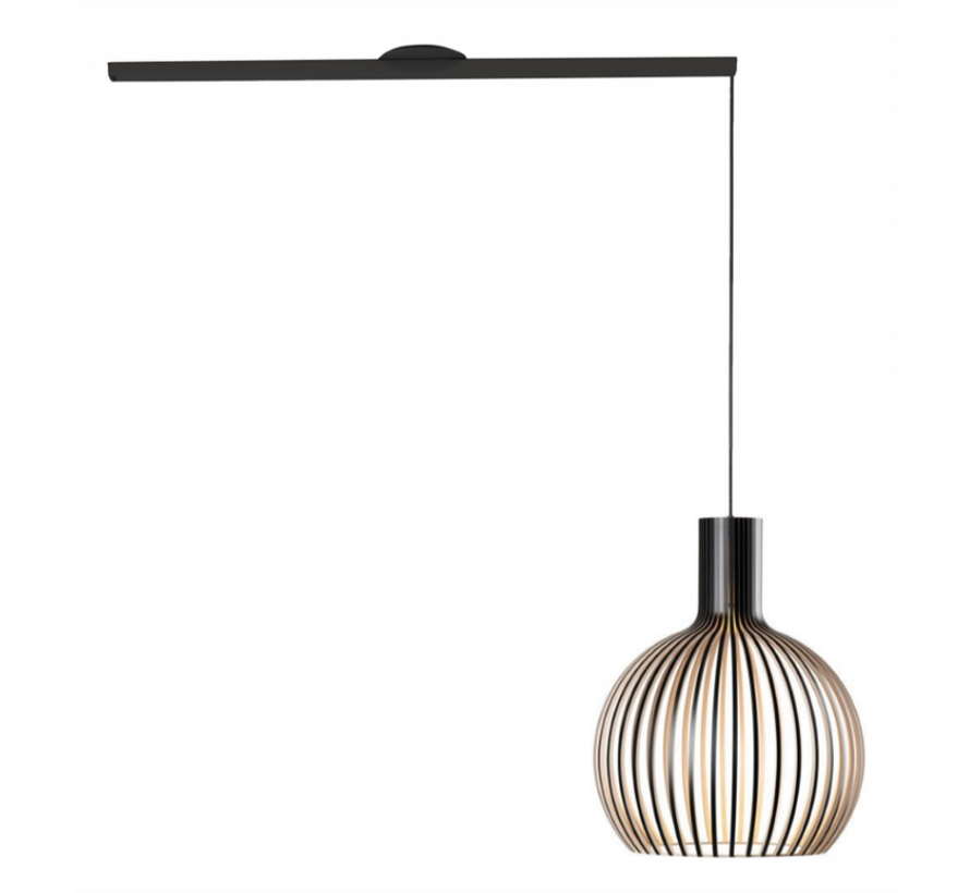 Lightswing Single Schwarz | Aufhängesystem 1 Lampe