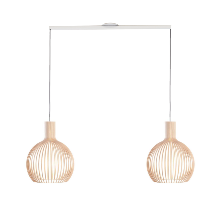 Lightswing Twin White | Hanging system 2 lamps