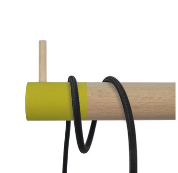 Dippies Dippie Stick XL Holz Wandhaken | Misty Mustard