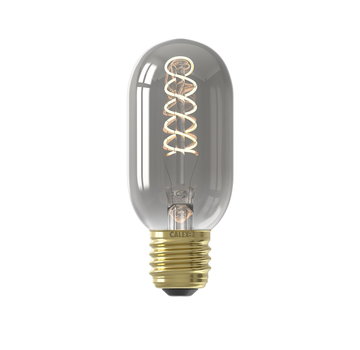 Calex LED lamp Flex Filament - Tube T45 - 4W E27  | Titanium