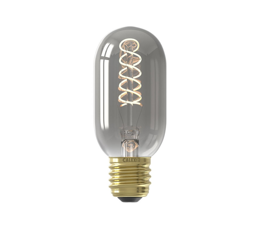 LED-Lampe - Flex Filament - Röhrenlampe T45 - 4W E27 | Titanium