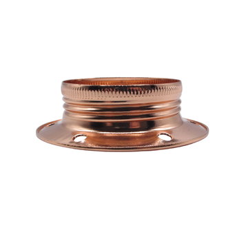 Kynda Light Metal ring for E27 lamp holder with external thread - ⌀60mm | Copper