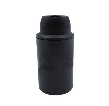 Kynda Light Plastic Lamp Holder - Black (E14)