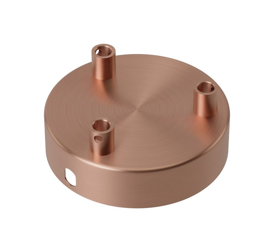 Calex Metal Ceiling Rose - 1 cord | Copper (matt)