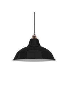 Kynda Light Lampenschirm industriell 'Eris' Metall | Schwarz