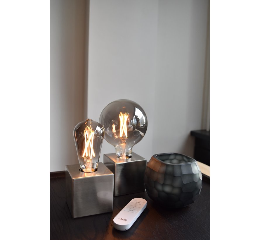 SMART LED Lamp Smoky Titanium Globe Lamp - G125 - E27 - 220-240V - 7W - 400lm - 1800-3000K