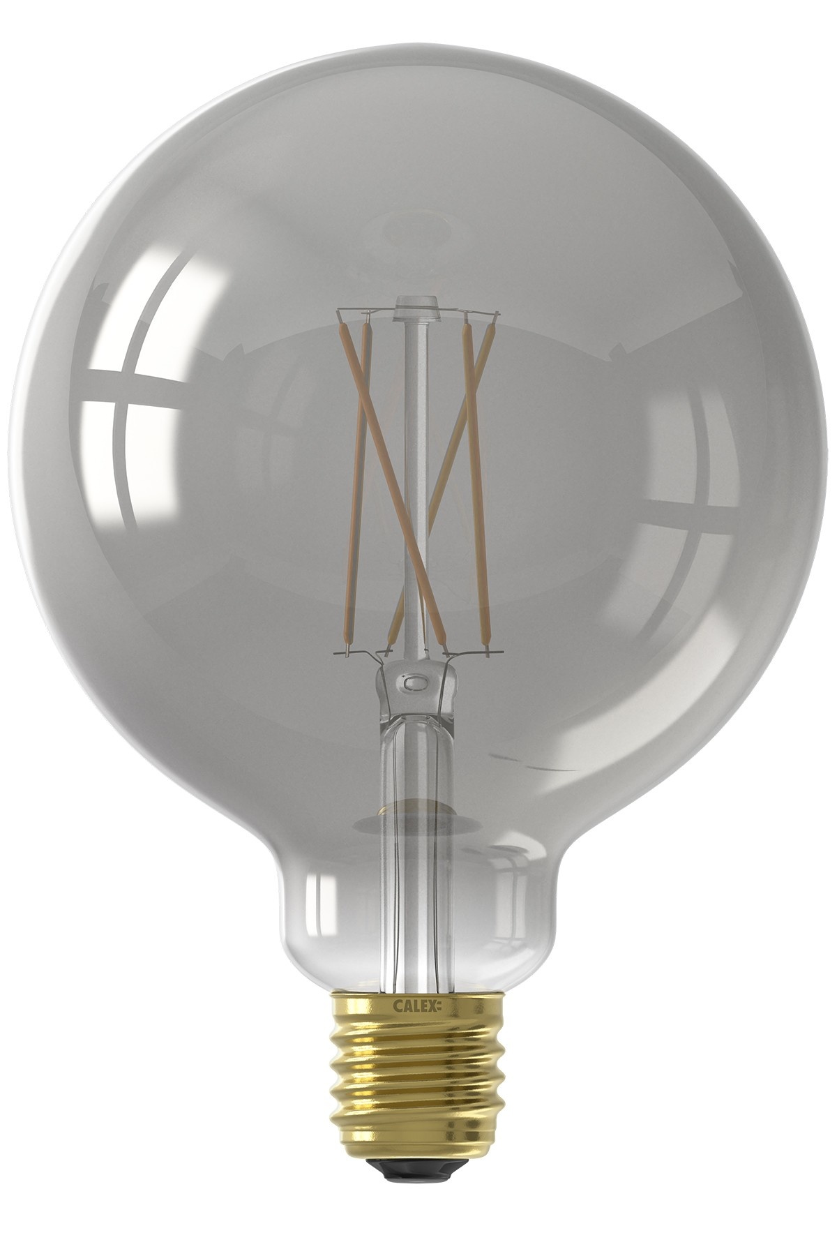Trein Verplicht Onvermijdelijk Calex SMART LED filament lamp - G125 Globe - E27/7W | Smoky Titanium -  Kynda Light