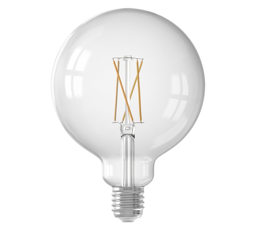 SMART LED-Lampe Klar Globe Lichtquelle - G125 - E27 - 220-240V - 7,5W - 1055lm - 1800-3000K