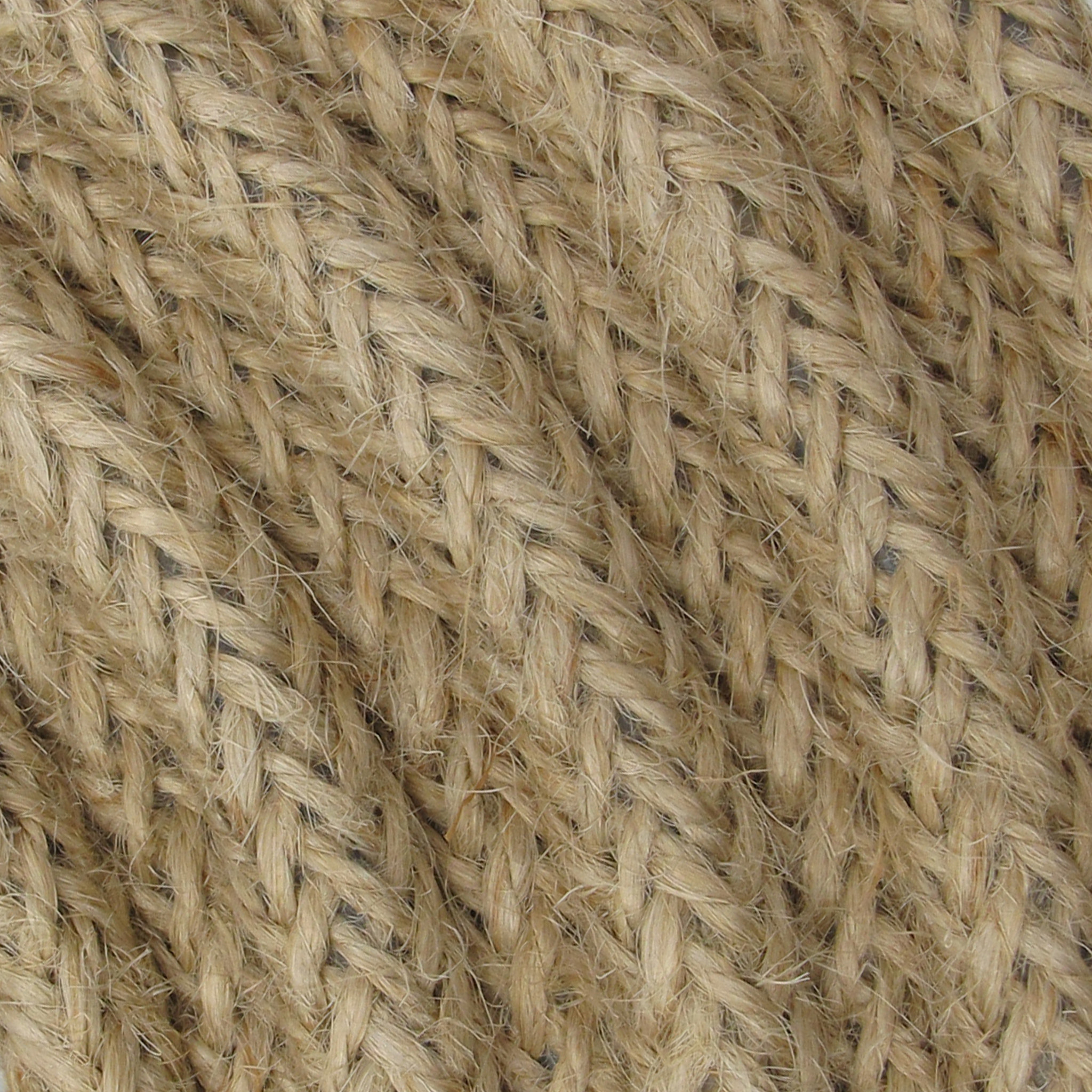 Fabric Cord Jute - Raw Yarn - Braided - 2-pole version - Kynda Light