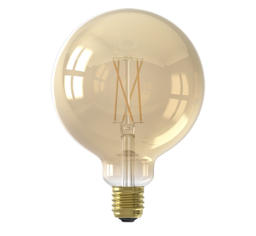 SMART LED Lamp Goud Globe Lamp - G125 - E27 - 7W - 806lm - 1800-3000K