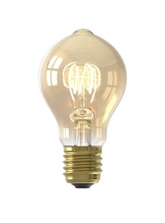 Calex LED-Lampe  Curved Gold A60DR Birne E27