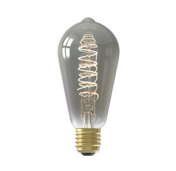 Calex LED lamp Flex Titanium ST64 Squirrel Cage E27