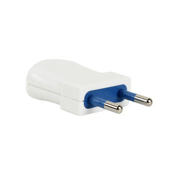 Kynda Light Plug flat (ungrounded) | White