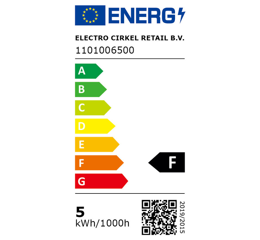 LED lamp goud A60 Peer E27 (CRI80) - 4,5W