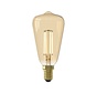 LED lamp goud - Rustieklamp ST48 - 3.5W E14 - 2100K - Dimbaar