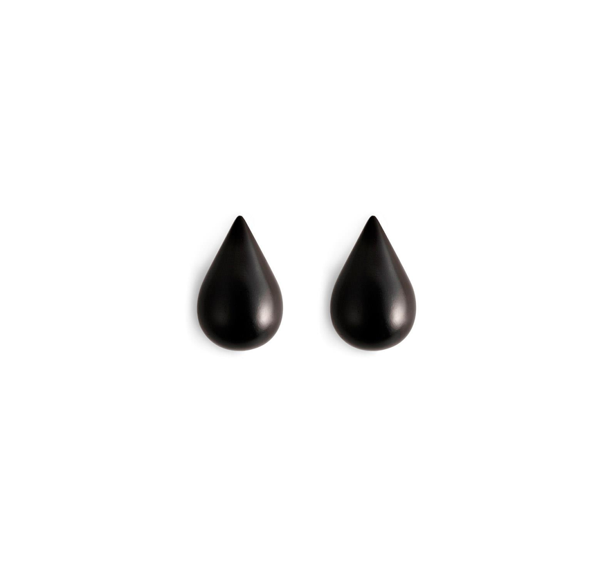 Dropit Hooks - set 2 pieces | Black (Small)