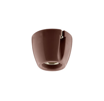 Ifö Electric Basic wall and ceiling lamp - straight version | Brown