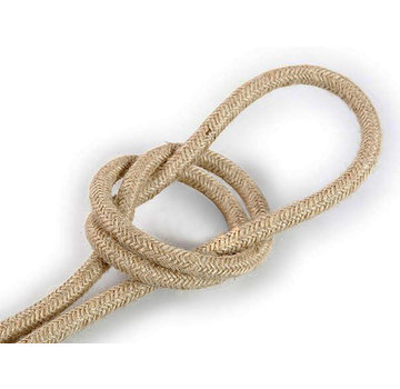 Kynda Light Fabric Cord Jute - round, raw Yarn