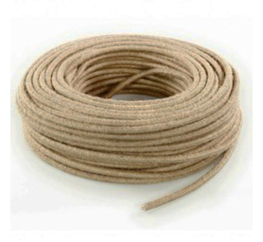 Fabric Cord Jute - round, raw Yarn
