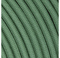 Fabric Cord Green - round, linen