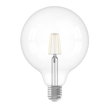 Calex LED-Lampe klarer G125 Globe E27 | Klar (470 Lumen - 2300K)